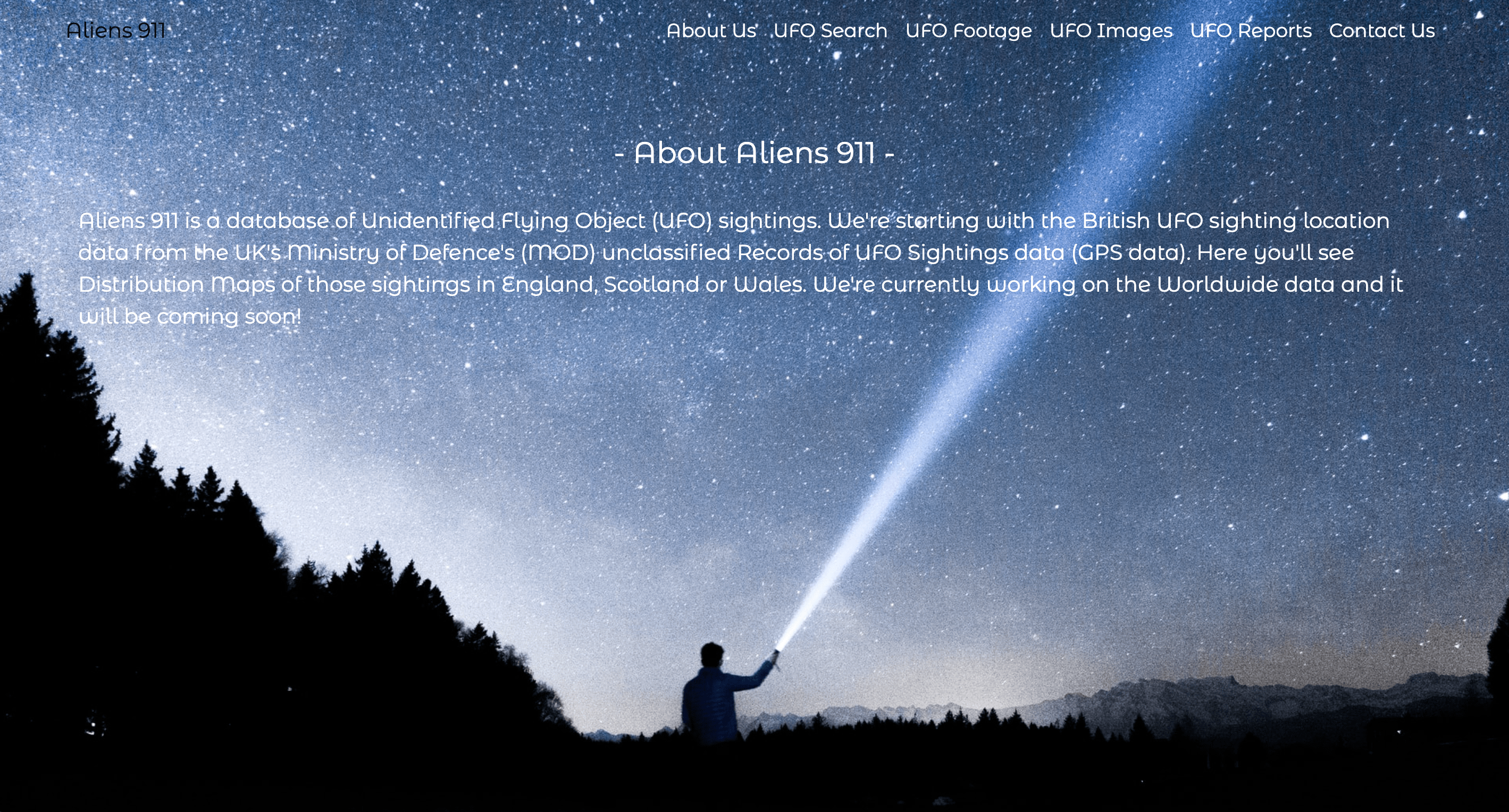 Alien 911 About Us Page Image