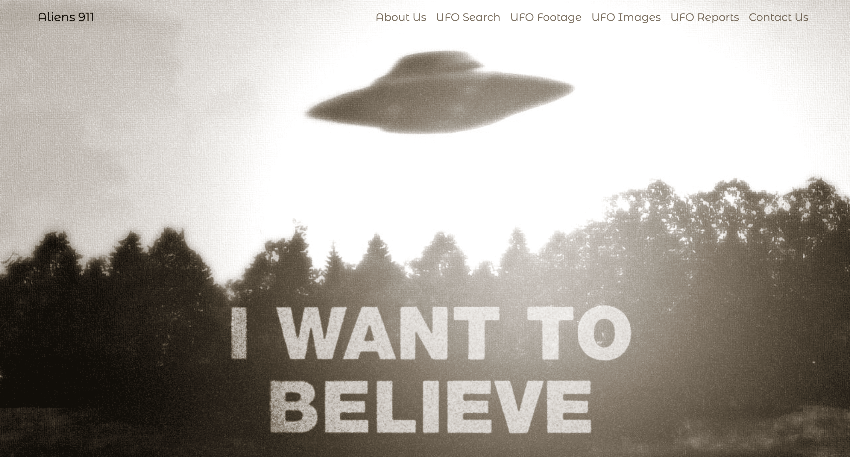 Alien 911 Homepage Image